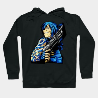 blue hairs mafia Hoodie